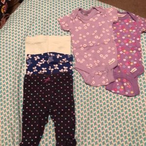 3 pants 2 onesie